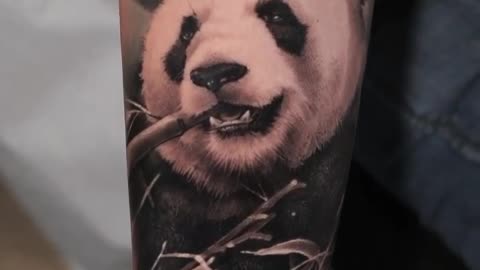 Do You Like PANDAS? GORGEOUS Piece Done By Jose Contreras in Texas!