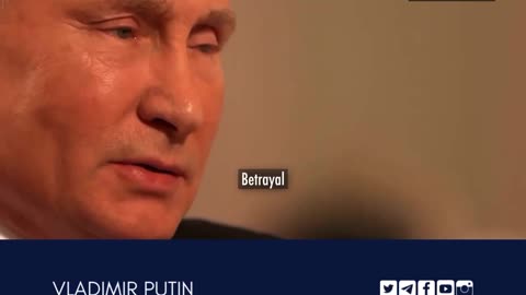 Putin: The one thing I can’t forgive is betrayal