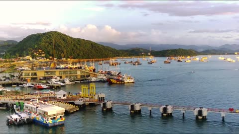 Luxury, Latest Labuan Bajo, seen from the air