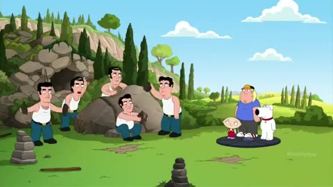 Hilarious! Family guy Time travel Brazil, Australia and Italy!