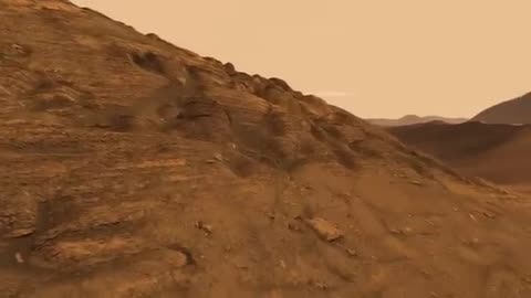 Mars science laborartary crousity rover Animation