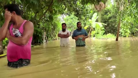 Bangladesh floods kill dozens and displace millions