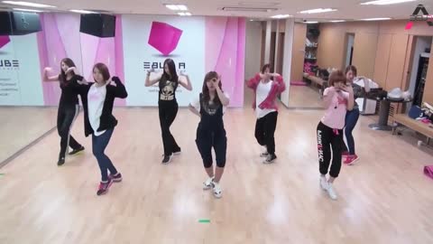 Apink (에이핑크) - 'Hush' (허쉬) Mirrored Dance Practice