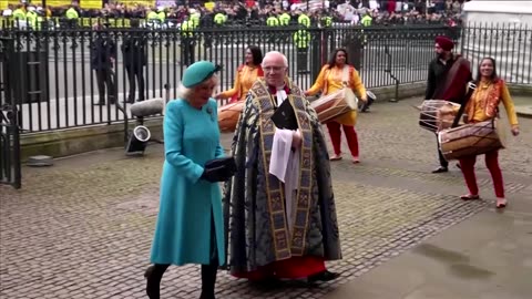 Royals attend Commonwealth Day service