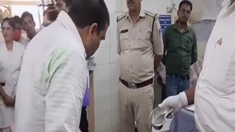 Madhya Pradesh Official Swallows Bribe Money On Spotting Cops