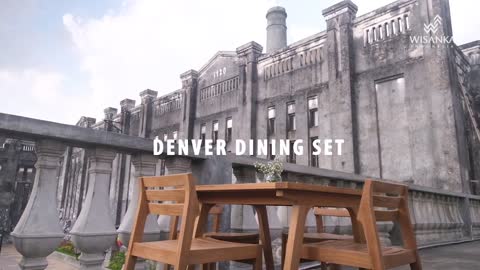 Denver Dining Set | Indonesia Teak Outdoor Furniture