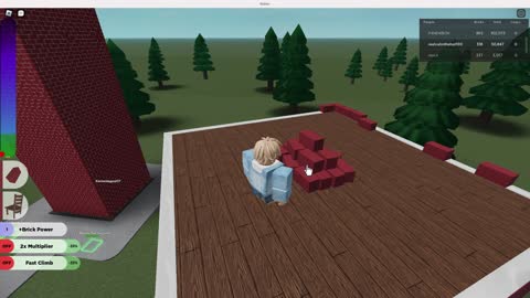 roblox Zero World livestream battle and Tower Build