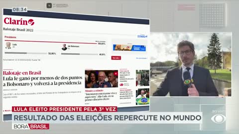 A repercussão internacional da vitória de Lula