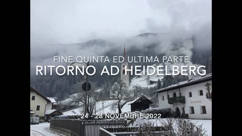 Ritorno ad Heidelberg 5° ed ultima parte