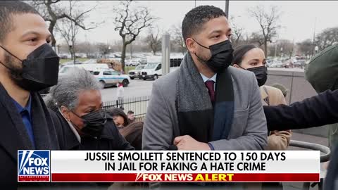 Hate crime hoaxer Jussie Smollett sentenced to jail