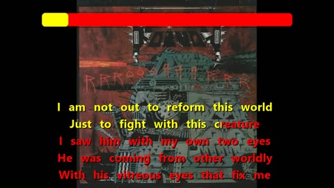 VoivoD - Korgüll the Exterminator {karaoke of fast purification}