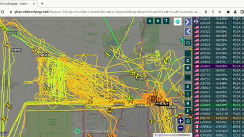 Bird Nazi N288PA over Morristown Cell Node 12:50pm Jan 12th 2024