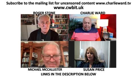 THE PORTAL OVER THE WHITE HOUSE, ROGER STONE TALKS DONALD TRUMP WITH SUSAN, MICHAEL AND CHARLIE WARD