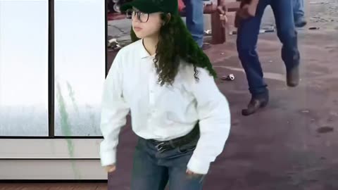 Viral cowboy dance