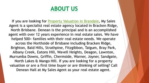 If you are looking for Property Valuation in Brandale