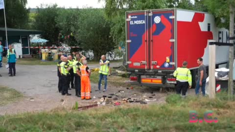 6 dead after truck slams into community barbecue, Dutch police say