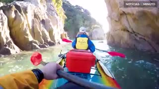 Aventureiro faz pedido de casamento em praia da Nova Zelândia