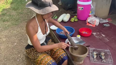 Farm girl in the wild Day 27 wondrous lotus pond