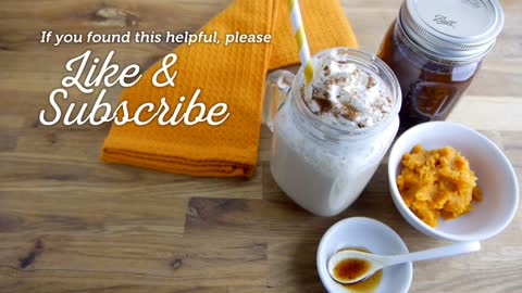 How to Make a Pumpkin Spice Latte & Syrup (DIY Recipe)