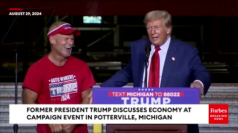 FULL REMARKS: Trump Holds Economy-Focused Campaign Event In Potterville, Michigan