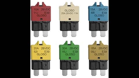 Review: T Tocas Manual Reset Low Profile ATC Circuit Breakers 12V - 32V DC 5A 10A 15A 20A 25A 3...