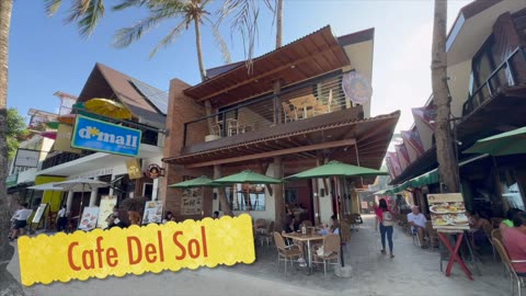 Sunvilla Beachfront and Cafe Del Sol in Boracay, Philippines