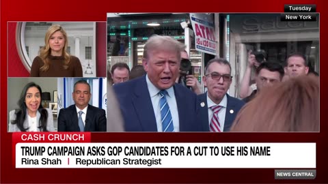 GOP strategist reacts to Trump's 'unconventional' request