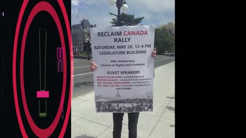 Freedom Rally Victoria BC (05/14/2022)