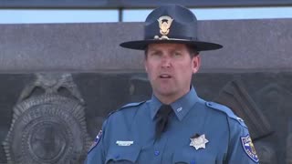 Colorado State Trooper ambushed while sitting in his police vehicle today, shot