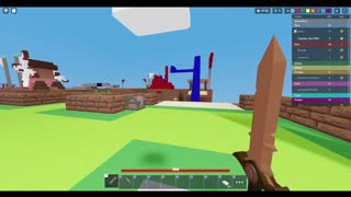 Playing Bedwars on Roblox For the First Time