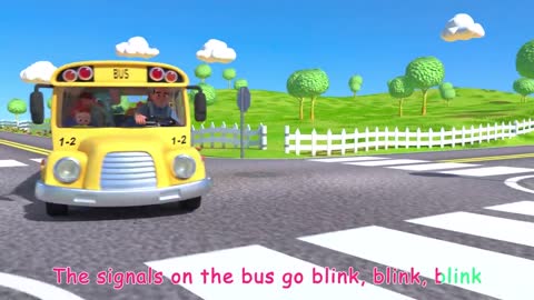 The Wheels on the Bus | @Cocomelon - Nursery Rhymes |​ Sing Along With Me! | Moonbug Kids