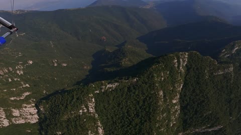 [4K] MastR and Black Kite ( Hang Gliding )