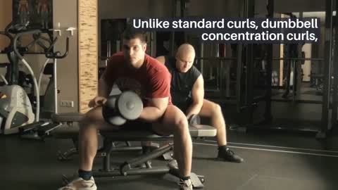 HOW TO: DUMBBELL CONCENTRATION CURLS