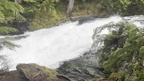 EPIC Unnamed Waterfall – Sahalie Falls & Koosah Falls Loop – 4K