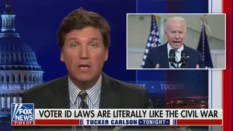 Tucker Gives Biden a Lesson About the Actual 'Civil War'