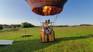 Anniversary flight on a cool September mornin