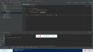 IntelliJ Exercise 1: writing the first Java program