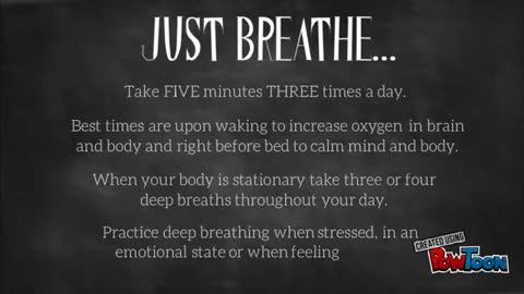 Benefits of Deep Breathing