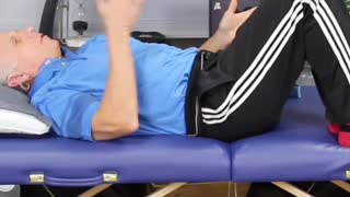 Lying Hip Flexor Stretch