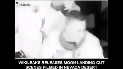 Short clips off the Shooting of Fake Moon landing in Nevada desert