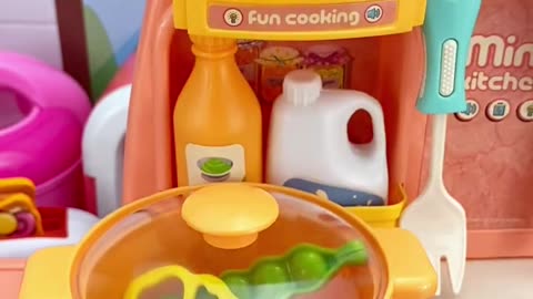 Satisfying with Unboxing & Review Miniature Kitchen Set Toys Cooking Video _ ASMR Videos no music