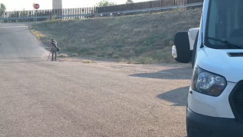 Michael Yon at the border. McAllen, Texas.