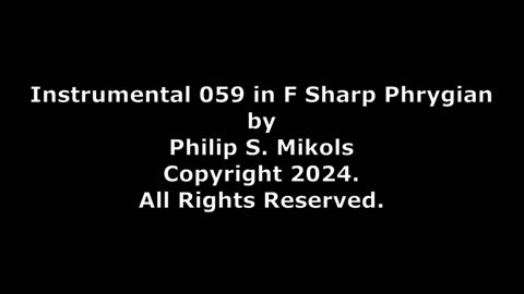 Instrumental 059 in F# Phrygian