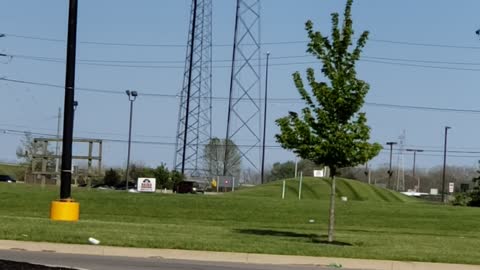 Two Cell phone towers in Shelbyville, Indiana