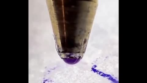 How A Ballpoint pen Works Slow Motion #shorts