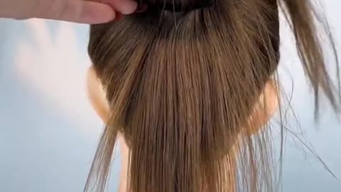 Girls Hair Style school girls her hair style #hairstyle #viralpost2024