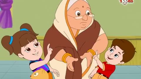 Nani Teri Morni ko mor le gaye Hindi Balgeet Hindi Rhymes Animated Songs