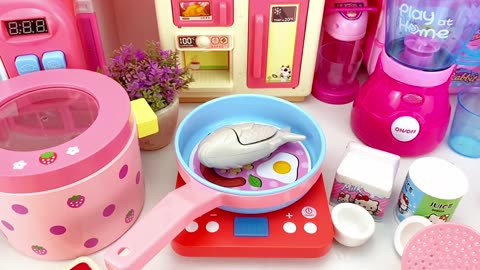 3 Minutes Satisfyiing Cooking with Dream Kitchen Set Toys 😍