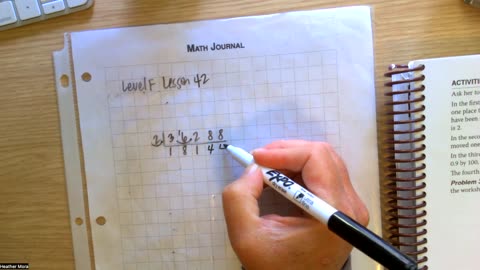 Dividing by Decimals // RSM Level F Lesson 42