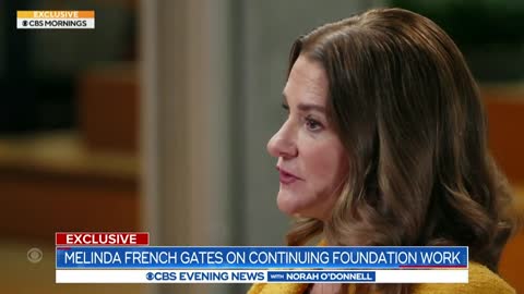 Melinda French Gates on continuing foundation work